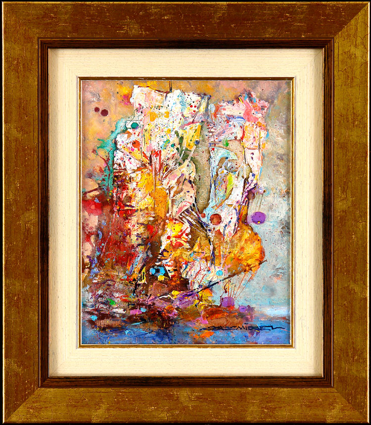 TYTUŁ ( TITLE ) - RELACJE
OLEJ NA PŁÓTNIE ( OIL ON CANVAS )
ROZMIAR ( CANVAS SIZE ) - 30 x 24 cm
Z RAMĄ ( TOTAL SIZE ) - 50 x 44 cm
CENA ( PRICE ) - PROSZĘ PYTAĆ ( PLEASE ASK )
- © Marek Szmidel