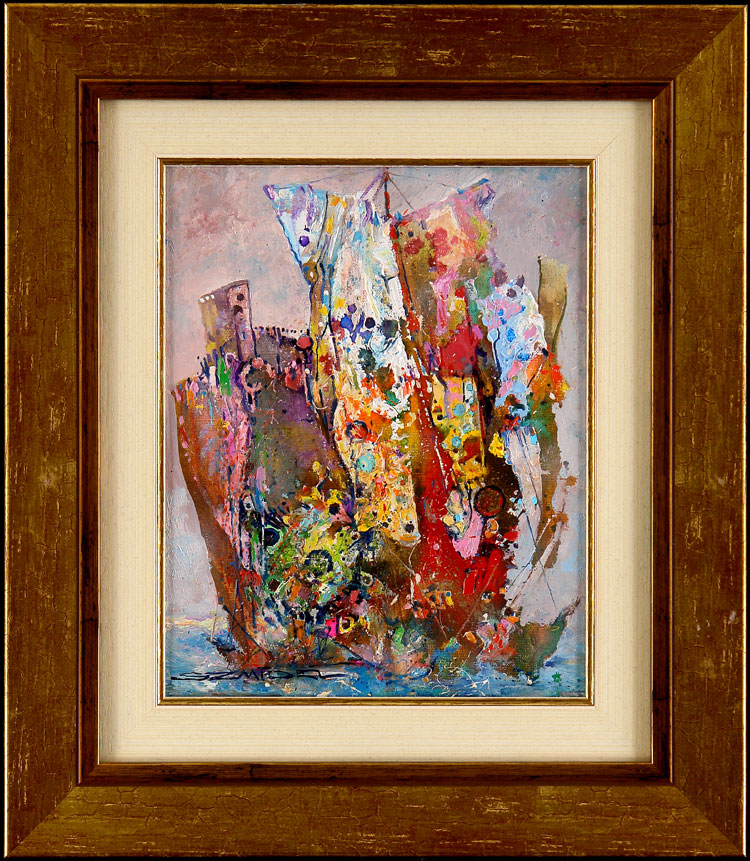 TYTUŁ ( TITLE ) - KOLEJNY ETAP
OLEJ NA PŁÓTNIE ( OIL ON CANVAS )
ROZMIAR ( CANVAS SIZE ) - 30 x 24 cm
Z RAMĄ ( TOTAL SIZE ) - 50 x 44 cm
CENA ( PRICE ) - PROSZĘ PYTAĆ ( PLEASE ASK )


*** - © Marek Szmidel