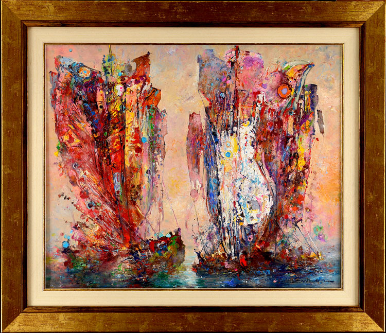 TYTUŁ ( TITLE ) - MIŁOSNE WYZNANIA 2
OLEJ NA PŁÓTNIE ( OIL ON CANVAS )
ROZMIAR ( CANVAS SIZE ) - 50 x 61 cm
Z RAMĄ ( TOTAL SIZE ) - 70 x 81 cm
CENA ( PRICE ) - PROSZĘ PYTAĆ ( PLEASE ASK )


*** - © Marek Szmidel