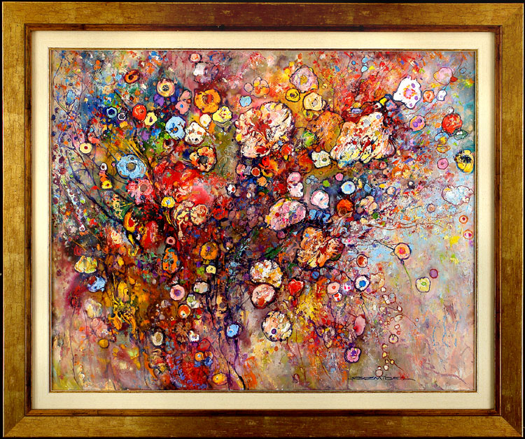 TYTUŁ ( TITLE ) - KWIATOWA NARRACJA
OLEJ NA PŁÓTNIE ( OIL ON CANVAS )
ROZMIAR ( CANVAS SIZE ) - 65 x 81 cm
Z RAMĄ ( TOTAL SIZE ) - 85 x 101 cm
CENA ( PRICE ) - PROSZĘ PYTAĆ ( PLEASE ASK )


*** - &copy; Marek Szmidel