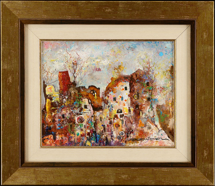 TYTUŁ ( TITLE ) - POWODY
OLEJ NA PŁÓTNIE ( OIL ON CANVAS )
ROZMIAR ( CANVAS SIZE ) - 24 x 30 cm
Z RAMĄ ( TOTAL SIZE ) - 44 x 50 cm
CENA ( PRICE ) - PROSZĘ PYTAĆ ( PLEASE ASK )


*** - © Marek Szmidel